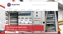 Desktop Screenshot of electra-instal.ro